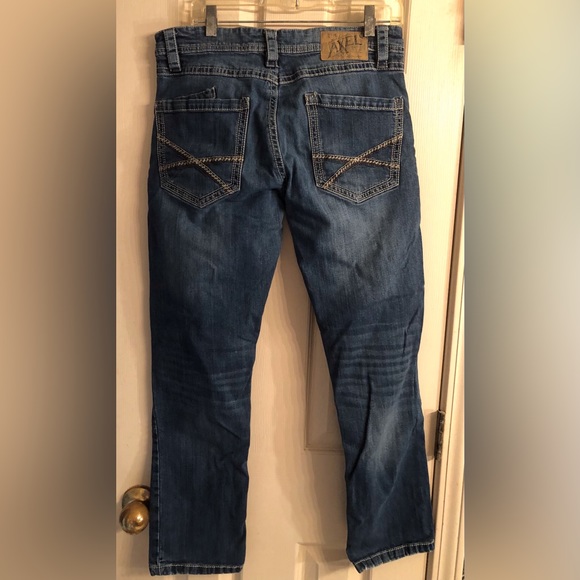 TK Axel distressed blue jeans size 32x30 - Picture 3 of 11
